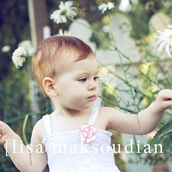 .stop and smell the daisies.    lisa maksoudian-san luis obispo baby photographer
