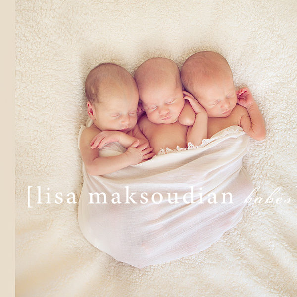 .triple blessing.   newborn photographer san luis obispo california
