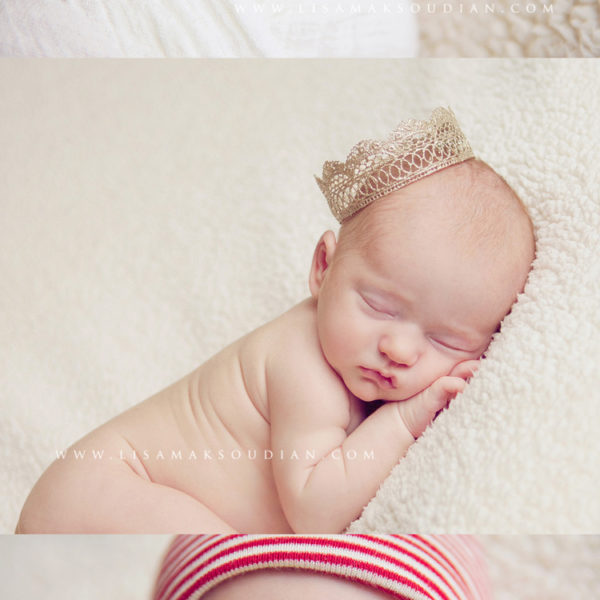 Sweet Sleepy Princess  | California Newborn Photographer