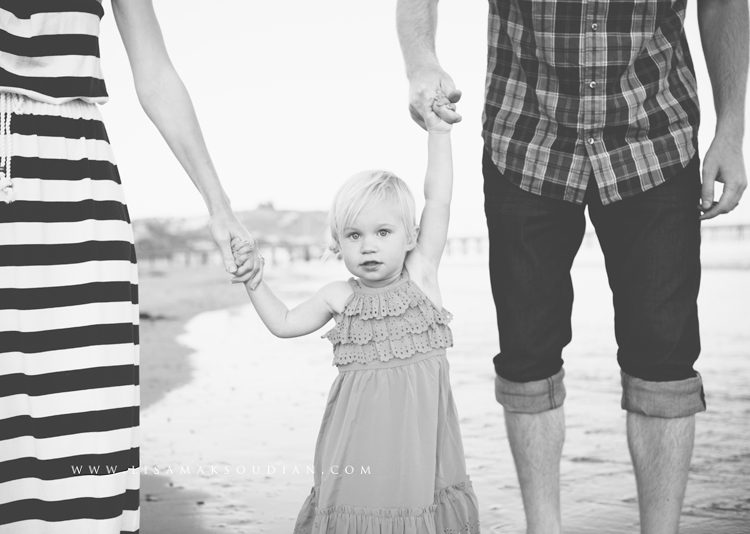 Beach Photography of Families, Kids, and Babies in Avila Beach California by Lisa Maksoudian Photography